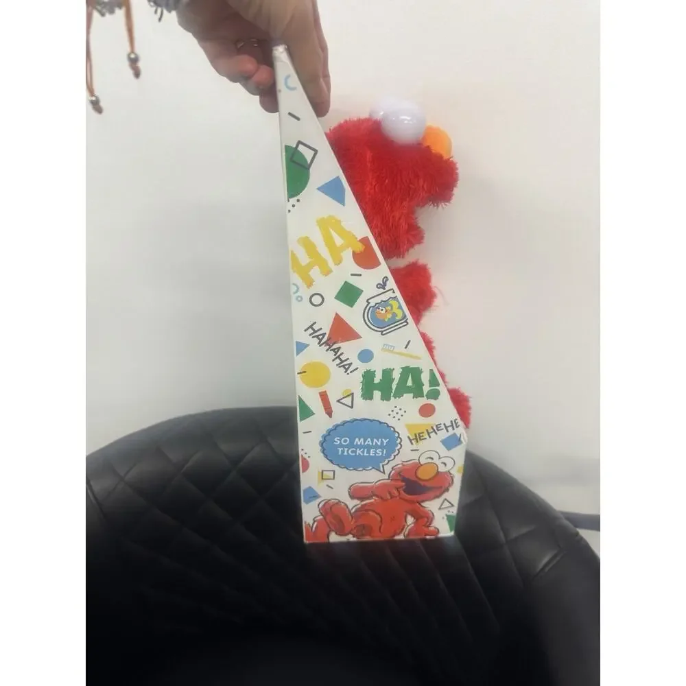 Playskool Sesame Street Tickle Me Elmo Plush Boxed 14-24in 18M+ 2011 F0552